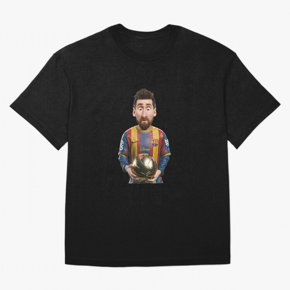 Gold Ball Classic T-Shirt Bring Retro Soccer Energy to the FIFA World Cup 2026 Group Stage Journey through Haaland and Mbappe Highlights, England and Germany Pride, Championship Spirit, Famous Goals, Roaring Crowds and International Football Unity;
