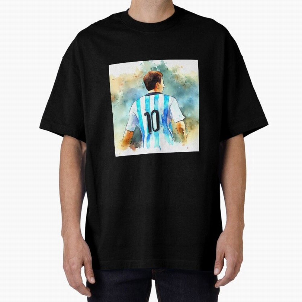 I read Classic T-Shirt Feel International Energy from Global Football Passion for FIFA World Cup 2026, Featuring Haaland and Mbappe, Portugal, Spain and Germany, Championship Spirit, Famous Goals, Roaring Crowds and International Football Unity;