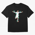Ronaldo (Mint Green) Oversized T-Shirt Feel International Energy from the FIFA World Cup 2026 Journey through CR7 and Messi Highlights, Germany Pride, Fan Favorite Moments, National Team Passion, Big Match Drama and Soccer History; Made for