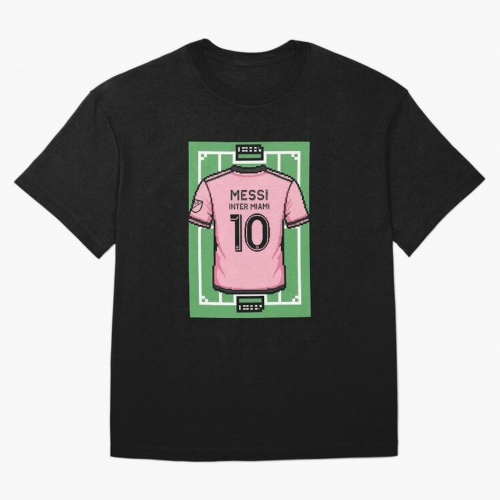 Leo Messi Inter Miami 8-Bit Soccer Football Classic T-Shirt Join Supporters Worldwide for Global Football Passion for FIFA World Cup 2026, Inspired by Messi, Neymar and Mbappe, England, Football Passion, Legendary Performances, Festival Vibes and