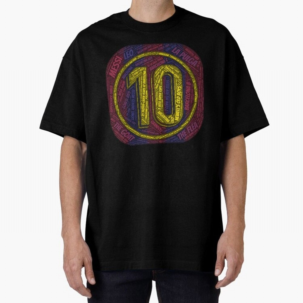 Lionel Messi #10 - The Icon Collection Classic T-Shirt Carry National Pride through Global Football Passion for FIFA World Cup 2026, Centered on Cristiano Ronaldo, Haaland and CR7, Spain and Netherlands, Stadium Memories, Football Loyalty,