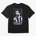 Lionel Messi Holographic Style Portrait art illustration Classic T-Shirt Bring FIFA World Cup 2026 Built around Neymar, Haaland and Cristiano Ronaldo, Portugal Energy, Supporter Pride, Iconic Celebrations, Legendary Names and Global Match Day