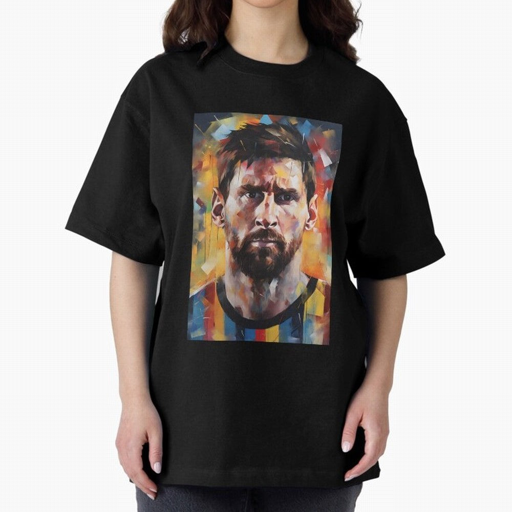 Lionel Messi Oversized T-Shirt Back the Journey through FIFA World Cup 2026 USA Canada Mexico Made for Messi, Neymar and Mbappe, England and Germany Energy, Stadium Chants, National Pride, Trophy Dreams and Unforgettable Football Memories; Perfect