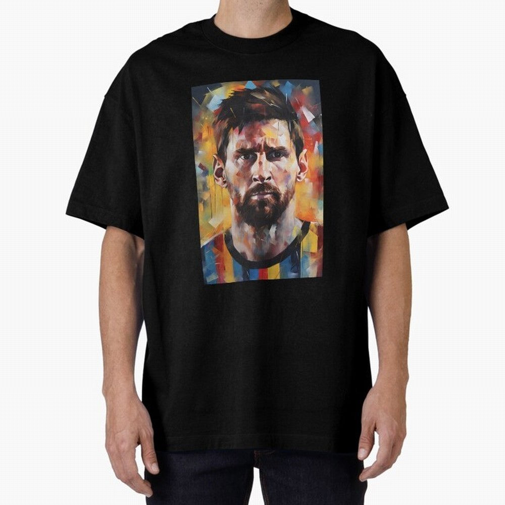 Lionel Messi Oversized T-Shirt Back the Journey through FIFA World Cup 2026 USA Canada Mexico Made for Messi, Neymar and Mbappe, England and Germany Energy, Stadium Chants, National Pride, Trophy Dreams and Unforgettable Football Memories; Perfect