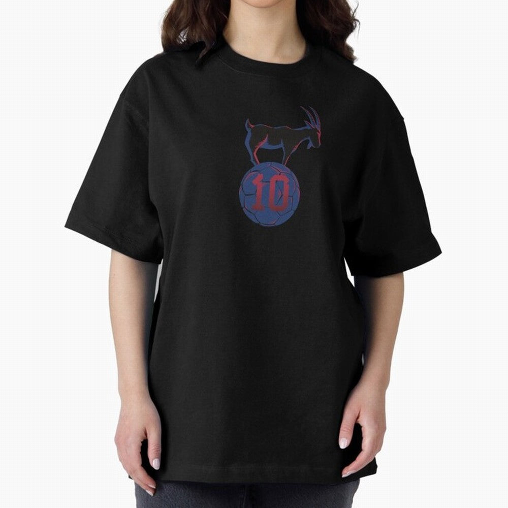 Messi 10 GOAT (Blue Soccer Ball FCB Futbol) Classic T-Shirt Honor Champions and Dreams in FIFA World Cup 2026 USA Canada Mexico for Fans of Neymar and Netherlands, Bringing Worldwide Fan Energy, Dramatic Goals, Stadium Lights and Championship