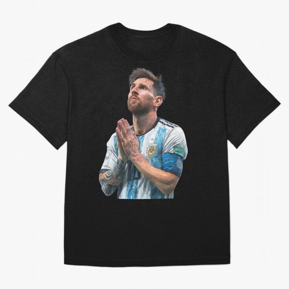 Argentina Messi Football Oversized T-Shirt Celebrate Match Day Hype around FIFA World Cup 2026 USA Canada Mexico, Messi and Cristiano Ronaldo, France and Portugal, Game Day Rituals, Football Legends, Country Pride and the Road to the Final; Made