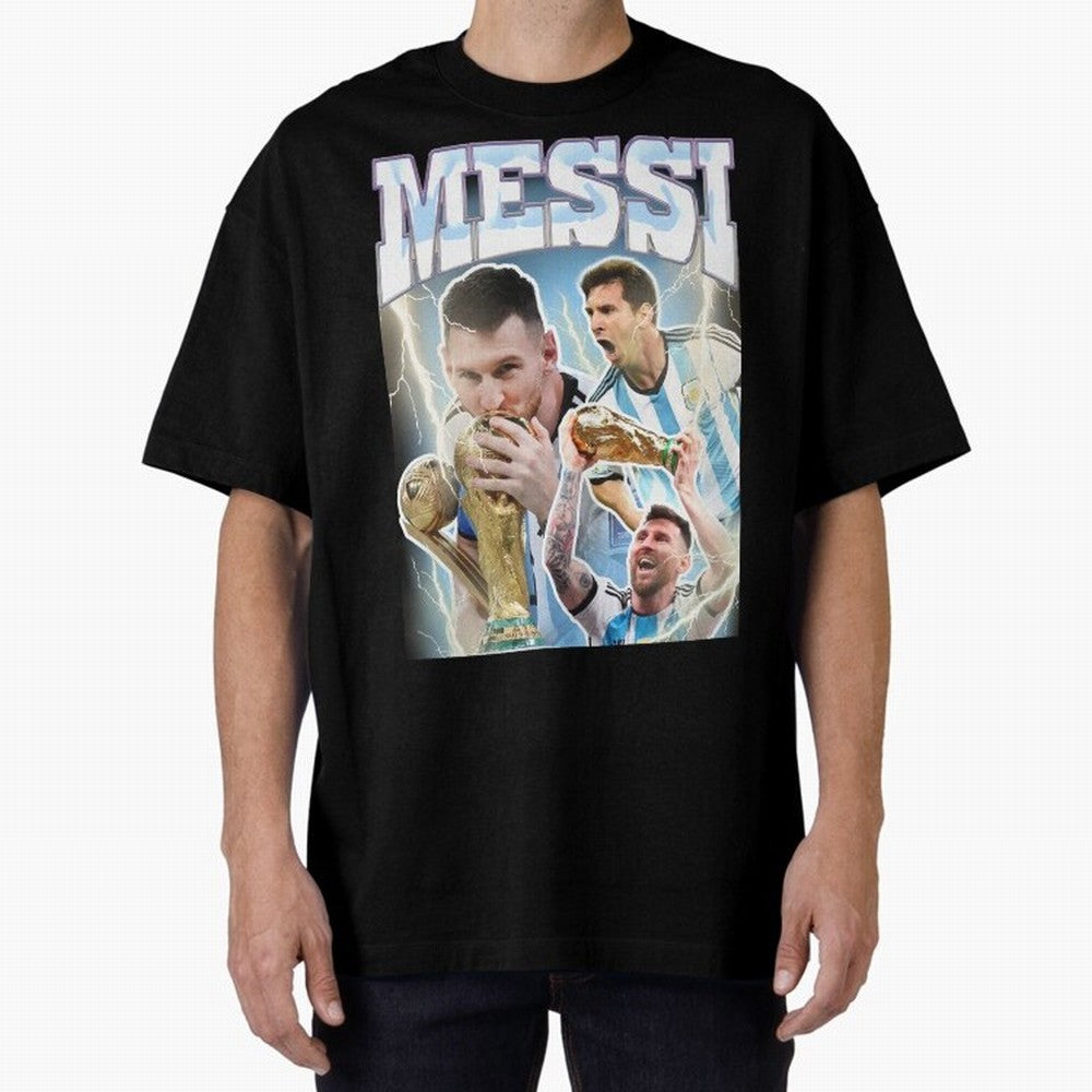 Messi Champion Vintage Retro Design Classic T-Shirt Bring World Football Passion into Global Football Passion for FIFA World Cup 2026, Driven by Messi, CR7 and Mbappe, Portugal, Football Festival Excitement, Trophy Ambitions, Country Rivalries and