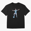 The GOAT | Anime style Classic T-Shirt Fuel FIFA World Cup 2026 Group Stage Spirit, Highlighting Germany, Messi, Neymar and Mbappe, Retro Football Energy, Iconic Rivalries, Trophy Chase Drama and Stadium Atmosphere; Great for Supporters Who Love