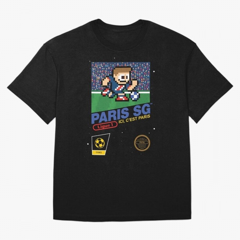 Paris SG v2 8bit Football Essential T-Shirt Bring Global Tournament Vibes to Match Day Hype around FIFA World Cup 2026 USA Canada Mexico, Mbappe and Neymar, Portugal, Spain and Germany, Fan Favorite Moments, National Team Passion, Big Match Drama