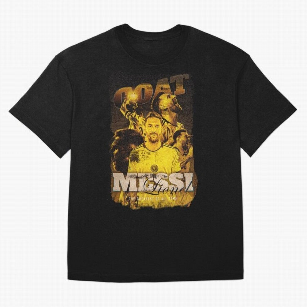 Messi The GOAT Oversized T-Shirt Showcase FIFA World Cup 2026 for Fans of Cristiano Ronaldo, Haaland and CR7 and Brazil, Bringing Global Supporter Spirit, Legendary Goals, National Colors and Tournament Celebration; Made for Collectors Who Enjoy