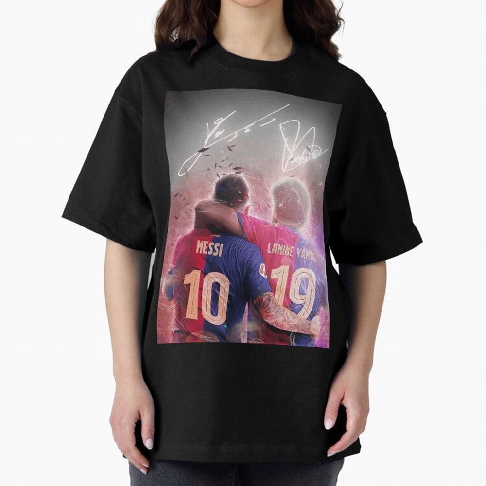 Messi The GOAT Oversized T-Shirt Bring Global Tournament Vibes to Match Day Hype around FIFA World Cup 2026, Messi and Cristiano Ronaldo, Argentina, France and Brazil, Fan Favorite Moments, National Team Passion, Big Match Drama and Soccer History;