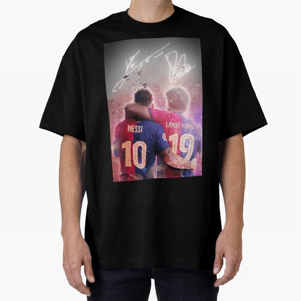 Messi The GOAT Oversized T-Shirt Bring Global Tournament Vibes to Match Day Hype around FIFA World Cup 2026, Messi and Cristiano Ronaldo, Argentina, France and Brazil, Fan Favorite Moments, National Team Passion, Big Match Drama and Soccer History;