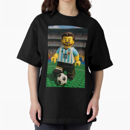 Block Leo Oversized T-Shirt Follow the Final Road of FIFA World Cup 2026 USA Canada Mexico Spirit, Centered on Germany, Cristiano Ronaldo, Haaland and CR7, Game Day Rituals, Football Legends, Country Pride and the Road to the Final; Ideal for Fans