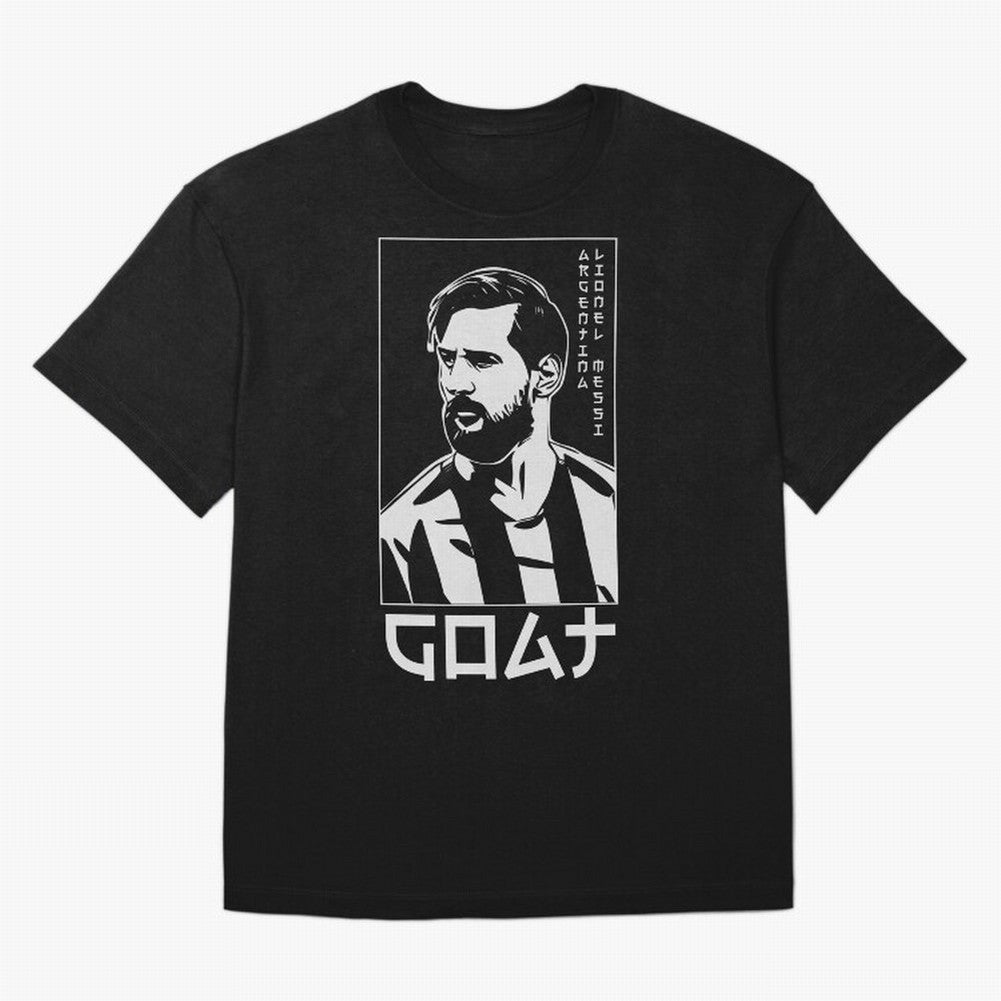 Lionel Messi Japanese Style Portrait art illustration Classic T-Shirt Celebrate the Stars of Match Day Hype around FIFA World Cup 2026 USA Canada Mexico, Haaland, Argentina and Brazil, Football Festival Excitement, Trophy Ambitions, Country