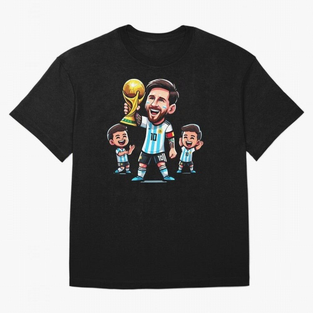 Lionel Messi is a World Cup winner Classic T-Shirt Follow the Final Road of Global Football Passion for FIFA World Cup 2026, Capturing Cristiano Ronaldo, Haaland and CR7, Brazil, Match Day Excitement, Supporter Culture, Golden Goals and Global