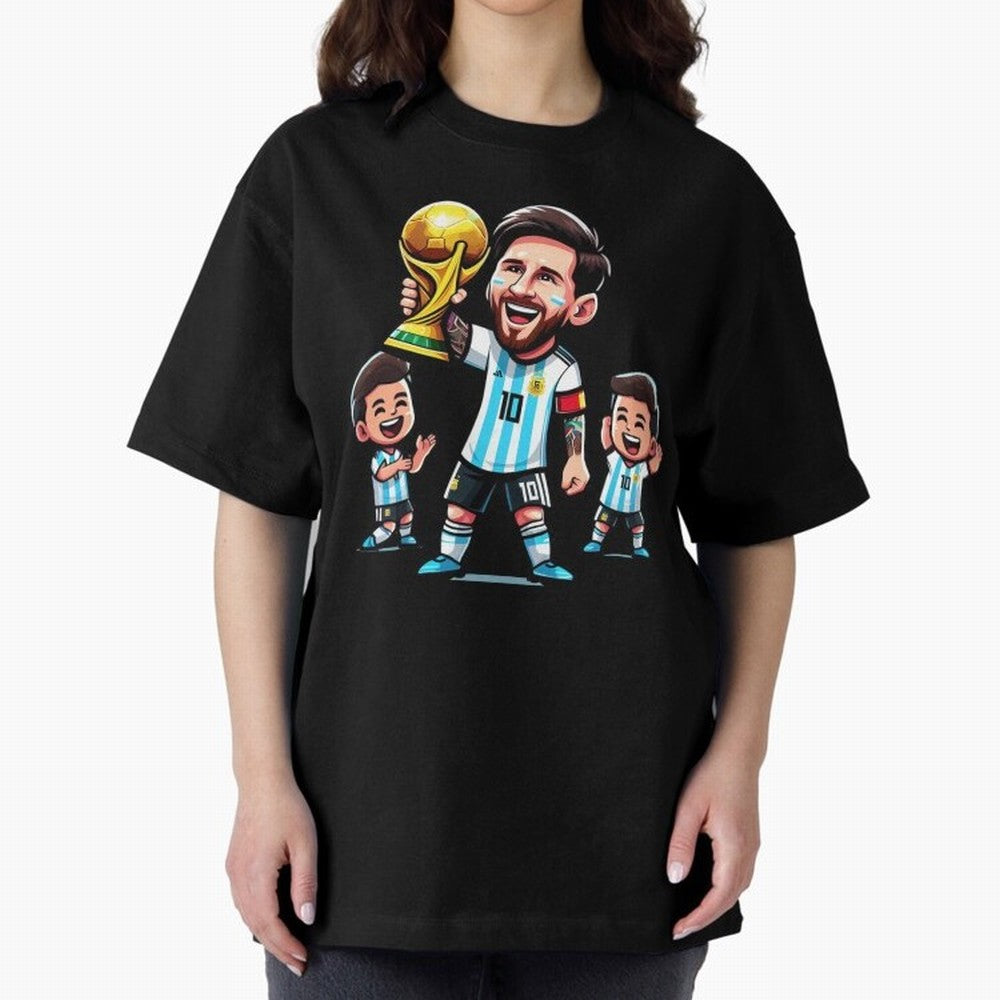 Lionel Messi is a World Cup winner Classic T-Shirt Follow the Final Road of Global Football Passion for FIFA World Cup 2026, Capturing Cristiano Ronaldo, Haaland and CR7, Brazil, Match Day Excitement, Supporter Culture, Golden Goals and Global