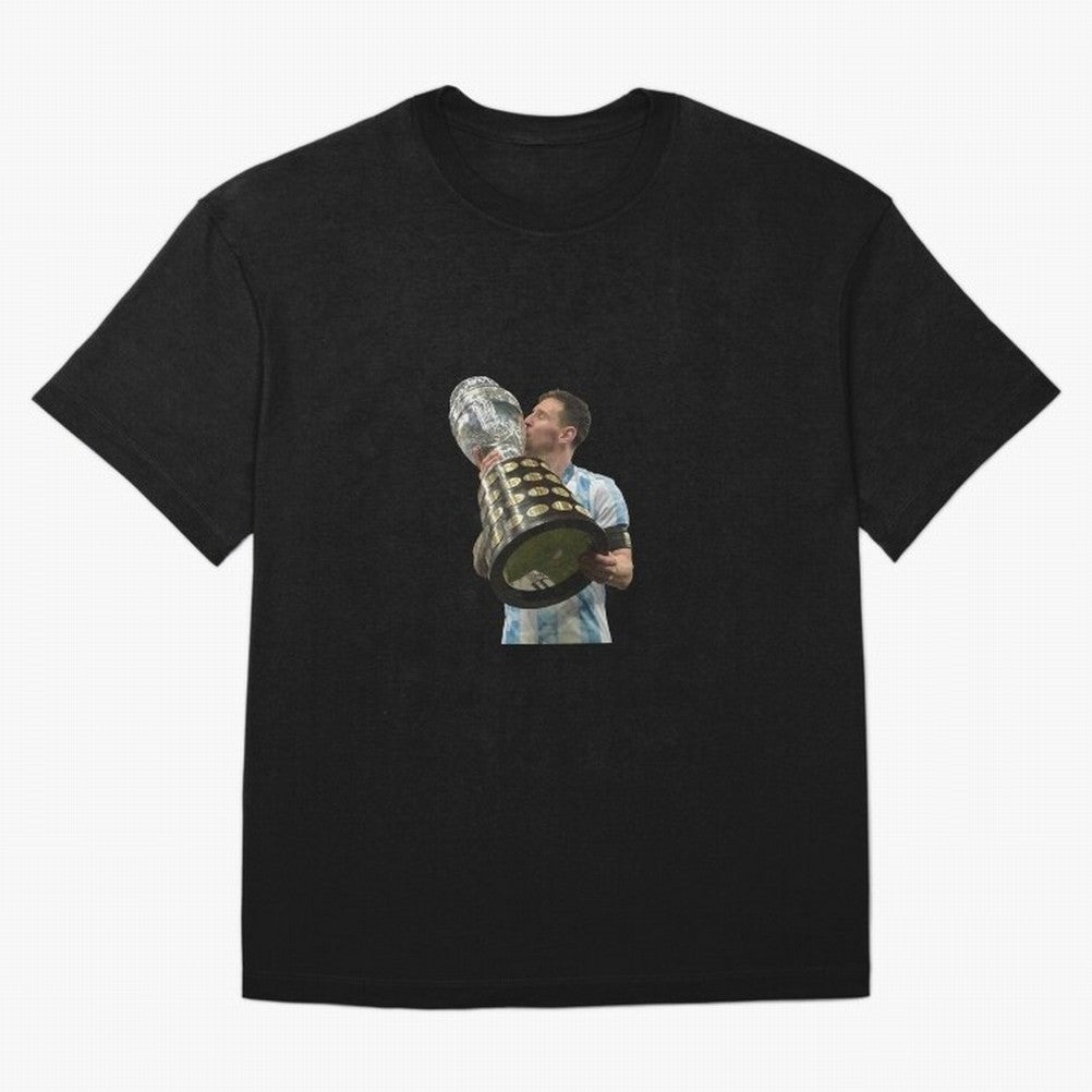 Messi Cup Oversized T-Shirt Follow the Final Road of FIFA World Cup 2026 for Fans of Mbappe and Spain, Bringing Worldwide Fan Energy, Dramatic Goals, Stadium Lights and Championship Celebrations; Ideal for Fans Who Follow Messi, Cristiano Ronaldo,