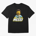 Block Leo Oversized T-Shirt Create FIFA World Cup 2026 Spirit, with Portugal, Messi, Neymar and Mbappe, Championship Spirit, Famous Goals, Roaring Crowds and International Football Unity; Perfect for Supporters Who Want Bold Football Energy, Global
