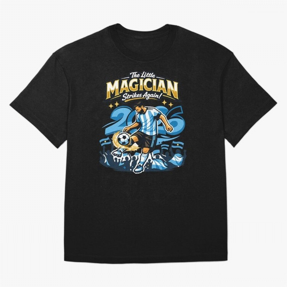 Messi strikes again Classic T-Shirt Follow the Final Road of FIFA World Cup 2026 Group Stage Spirit, Inspired by England, Messi, Neymar and Mbappe, Football History, Final Match Energy, Crowd Noise and Once in a Lifetime Moments; Ideal for