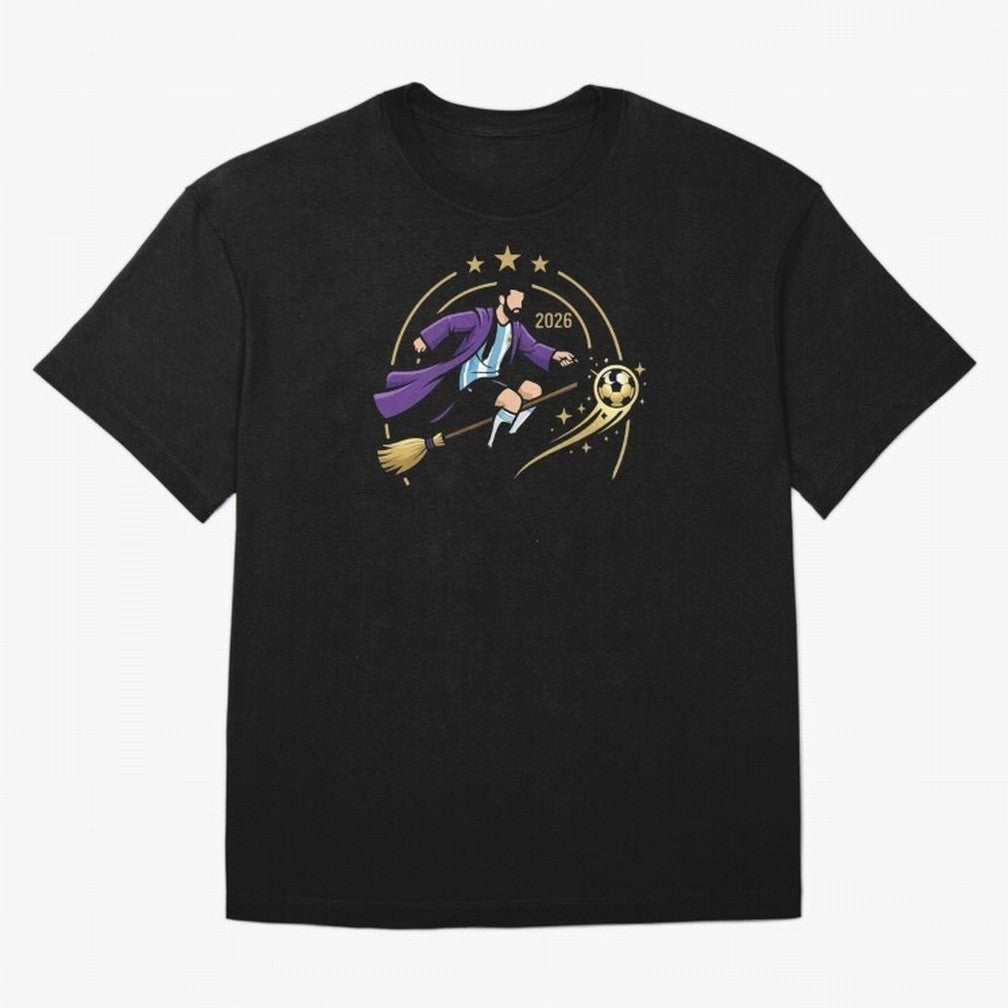 Messi X Harry Potter Classic T-Shirt Bring Bold Fan Energy to FIFA World Cup 2026 for Fans of Neymar and Argentina, France and Brazil, Bringing Stadium Memories, Football Loyalty, International Chants and Championship Tradition; Ideal for Fans Who