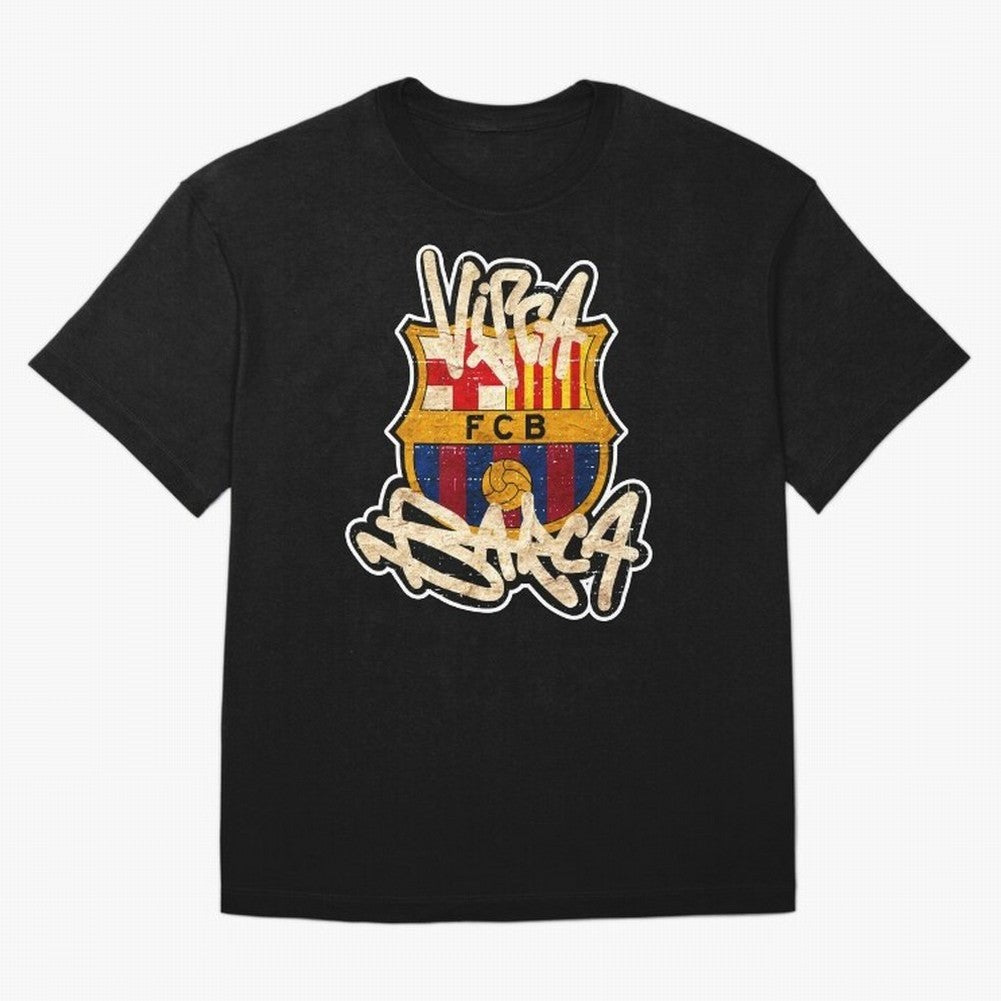 BAR-CE-LON-A Logo FC Merchandise Classic T-Shirt Make the Season About Global Football Passion for FIFA World Cup 2026, Featuring Messi, Brazil, Portugal and Argentina, Football Festival Excitement, Trophy Ambitions, Country Rivalries and Star