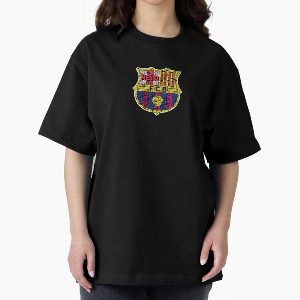 BAR-CE-LON-A Logo FC Merchandise Classic T-Shirt Feel the Roar of Match Day Hype around FIFA World Cup 2026 USA Canada Mexico, Mbappe, Argentina, France and Brazil, Classic Soccer Heritage, Championship Pressure, Fan Loyalty and International