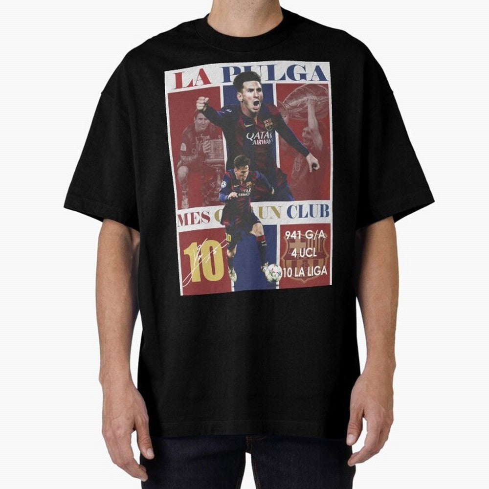 Lionel Messi 2015 Barcelona Poster- Iconic La Liga Hero Art Print Classic T-Shirt Support Your Favorite Stars during FIFA World Cup 2026 USA Canada Mexico Built around Neymar, England and Germany Energy, Stadium Chants, National Pride, Trophy