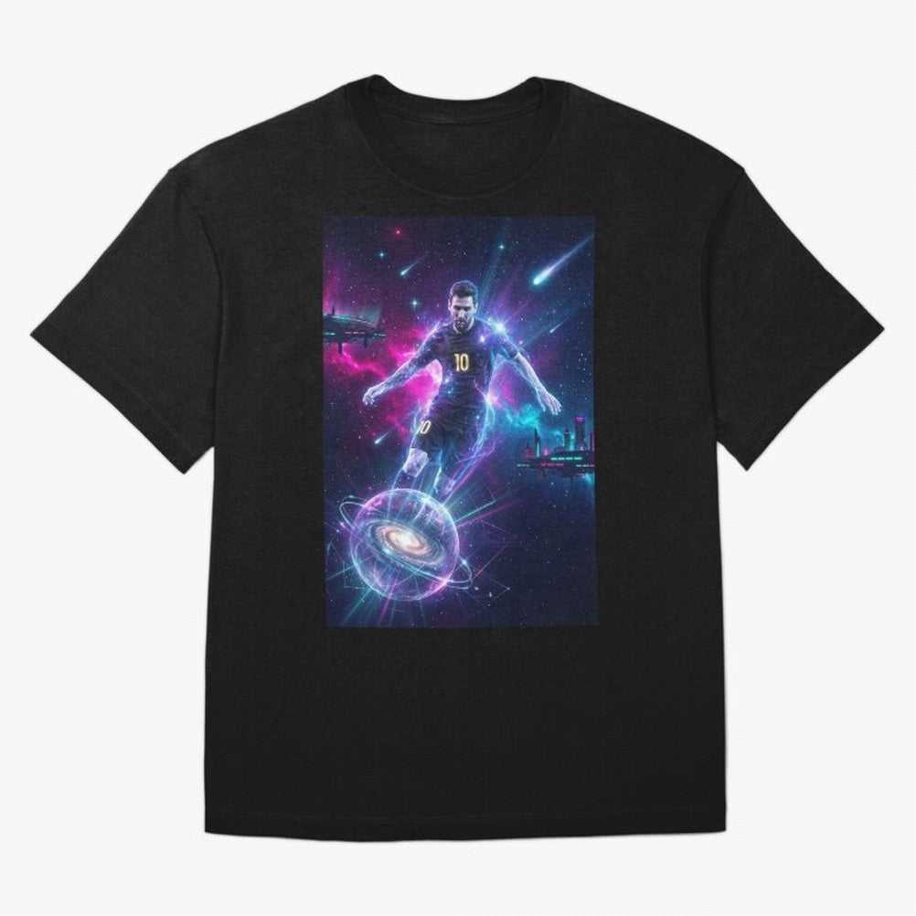 Lionel Messi The Eternal GOAT Of Another Galaxy - (Version 4) Active T-Shirt Remember Iconic Moments from FIFA World Cup 2026 Spirit, Connected to Portugal, Mbappe, Football Passion, Legendary Performances, Festival Vibes and Supporter Community;