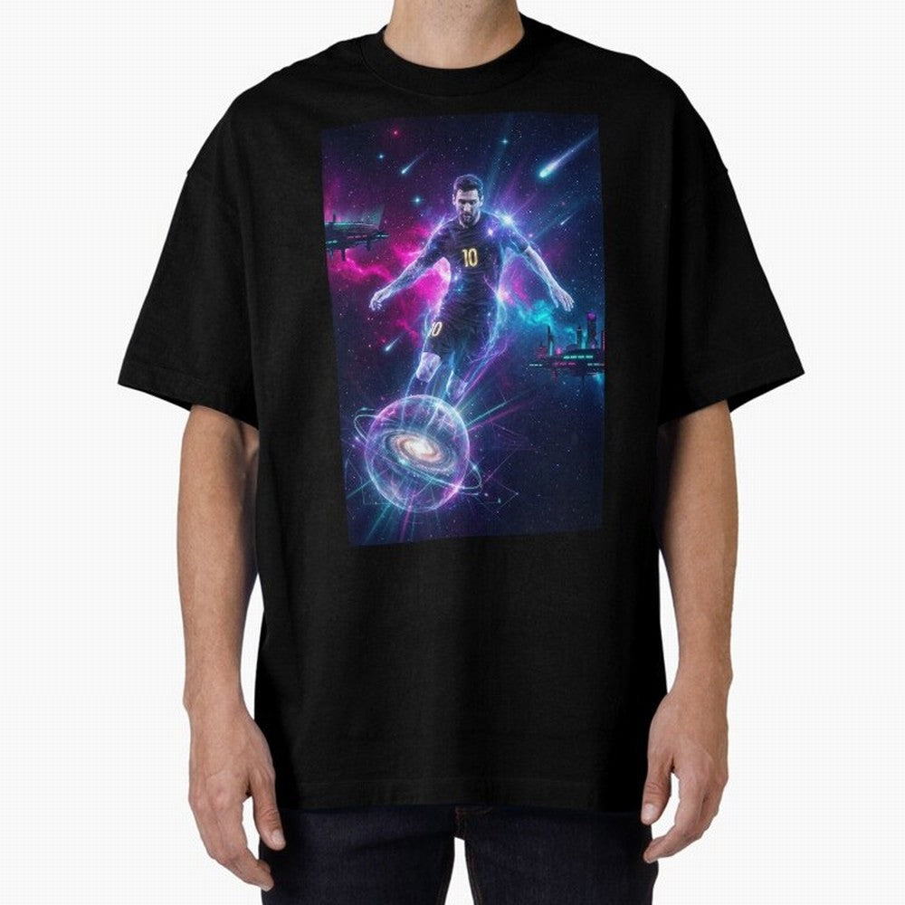 Lionel Messi The Eternal GOAT Of Another Galaxy - (Version 4) Active T-Shirt Remember Iconic Moments from FIFA World Cup 2026 Spirit, Connected to Portugal, Mbappe, Football Passion, Legendary Performances, Festival Vibes and Supporter Community;