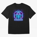 ?Argentina Football Legend Messi Cyberpunk Retro Futurist Design (Version 2) Classic T-Shirt Share the Excitement of FIFA World Cup 2026 USA Canada Mexico for Fans of Messi and Cristiano Ronaldo and Netherlands, Bringing Football Passion, Legendary