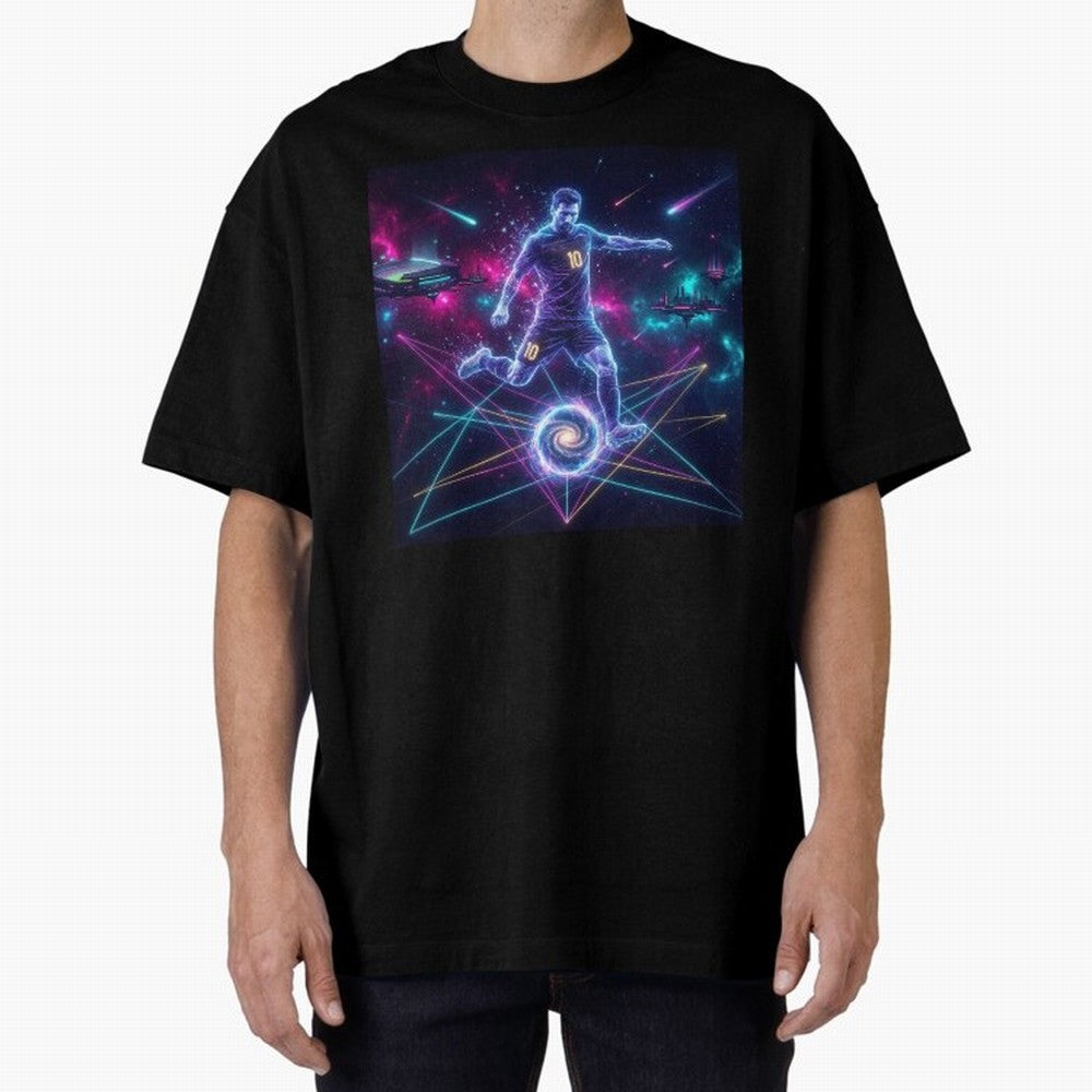 Lionel Messi The Eternal GOAT Of Another Galaxy - (Version 2) Classic T-Shirt Represent Football Lovers during FIFA World Cup 2026 Spirit, Celebrating Portugal, Spain and Germany, Messi, CR7 and Mbappe, Championship Spirit, Famous Goals, Roaring