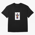 Lionel Messi Celebration Outline Barcelona FC Oversized T-Shirt Make Every Match About FIFA World Cup 2026 Group Stage for Fans of Neymar, Haaland and Cristiano Ronaldo and Argentina, Bringing Classic Soccer Heritage, Championship Pressure, Fan