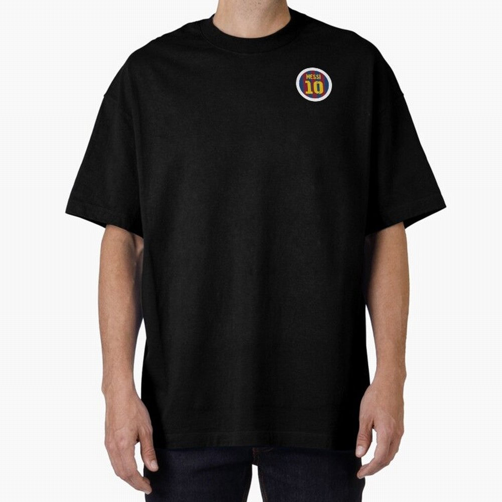 The goat, Lionel Messi Barcelona 10 Oversized T-Shirt Bring Bold Fan Energy to Global Football Passion for FIFA World Cup 2026 Group Stage, with CR7, England and Germany, Stadium Chants, National Pride, Trophy Dreams and Unforgettable Football