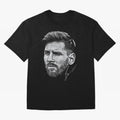 Lionel Messi Signed Boxy T-Shirt Make Every Kick Count in FIFA World Cup 2026 Centered on Haaland, Brazil, Portugal and Argentina Energy, Supporter Pride, Iconic Celebrations, Legendary Names and Global Match Day Energy; Made for Collectors Who