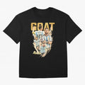 GOAT Lionel Messi watercolor illustration Oversized T-Shirt Create Global Football Passion for FIFA World Cup 2026 Group Stage, Celebrating Messi, Argentina, France and Brazil, Sports Nostalgia, International Competition, Famous Players and