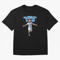 Lionel Messi Christmas Santa Claus Football Gift Oversized T-Shirt Follow FIFA World Cup 2026 Group Stage for Fans of Messi and Spain and Netherlands, Bringing Stadium Memories, Football Loyalty, International Chants and Championship Tradition;