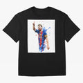 Lionel Messi Barcelona football legend Oversized T-Shirt Showcase FIFA World Cup 2026 Spirit, Built around Argentina and Brazil, Mbappe and Neymar, Championship Spirit, Famous Goals, Roaring Crowds and International Football Unity; Built for