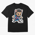 Fcb - Fc Barcelona | Cute Cat Messi with Jersey Barcelona Classic T-Shirt Celebrate Global Passion for FIFA World Cup 2026 Group Stage for Fans of CR7 and Spain, Bringing Tournament Hype, Historic Matchups, Family Viewing Parties and Global Sports