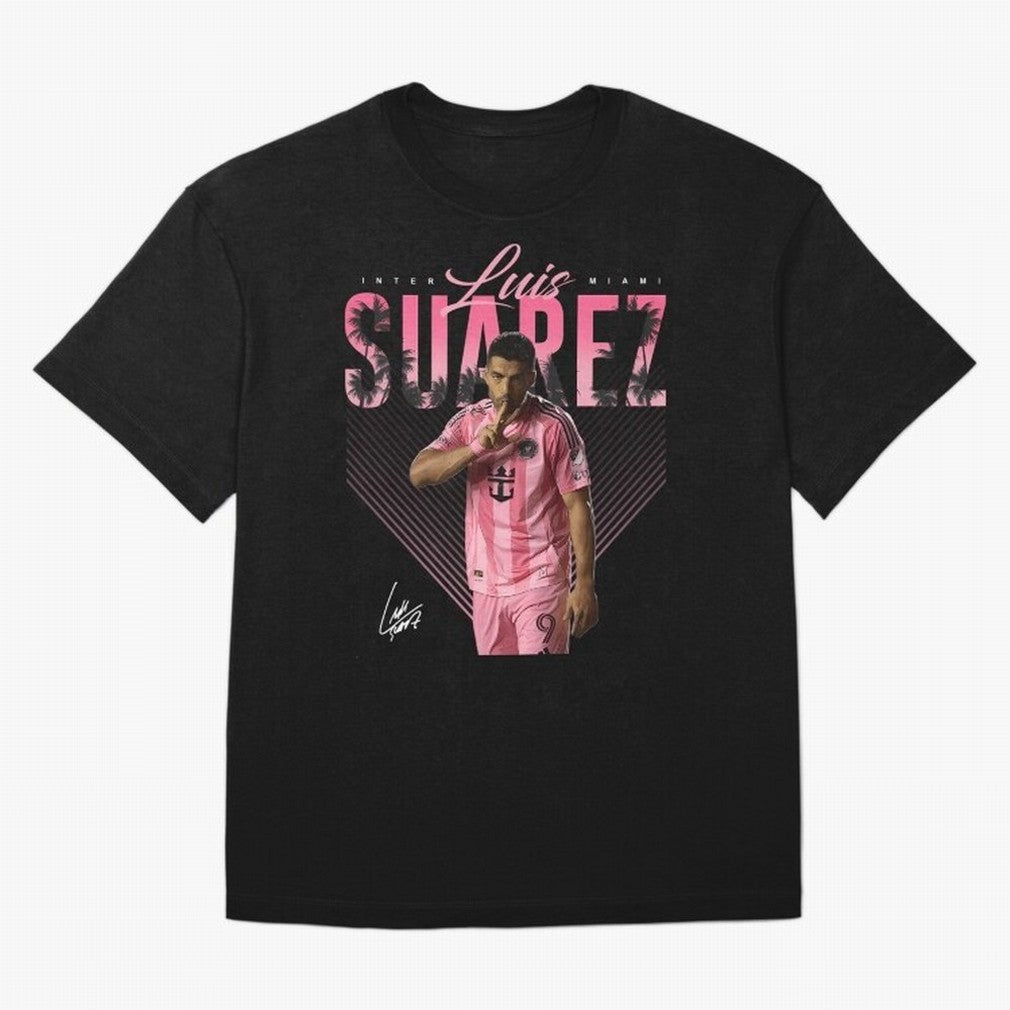 Luis Suarez Inter Miami FC Classic T-Shirt Carry the Dream of Match Day Hype around FIFA World Cup 2026 Group Stage, Haaland and Mbappe, Spain and Netherlands, Classic Soccer Heritage, Championship Pressure, Fan Loyalty and International Pride;