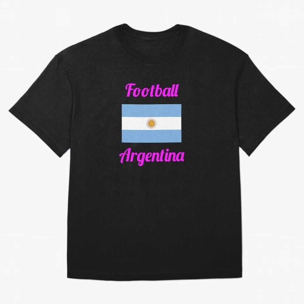 Argentina Football Flag ¨C Albiceleste Soccer Supporter Classic T-Shirt Bring Trophy Dreams to Global Football Passion for FIFA World Cup 2026 Group Stage, Driven by Cristiano Ronaldo, France and Portugal, Soccer Culture, Superstar Moments,