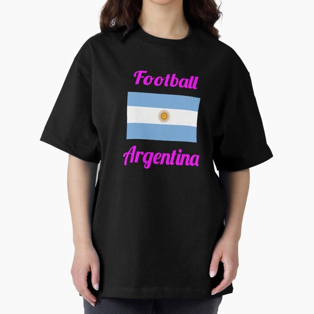 Argentina Football Flag ¨C Albiceleste Soccer Supporter Classic T-Shirt Bring Trophy Dreams to Global Football Passion for FIFA World Cup 2026 Group Stage, Driven by Cristiano Ronaldo, France and Portugal, Soccer Culture, Superstar Moments,