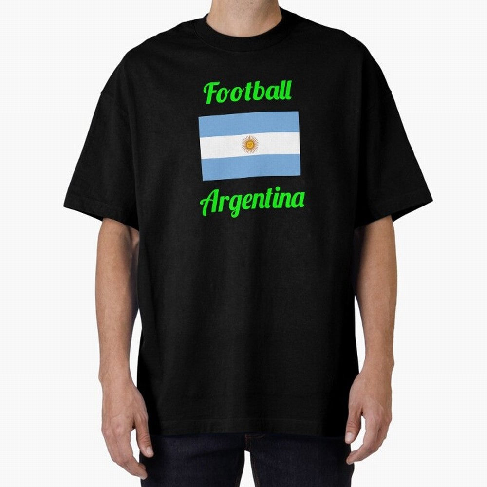 Argentina Football Flag ¨C Albiceleste Soccer Supporter Classic T-Shirt Feel International Energy from FIFA World Cup 2026 USA Canada Mexico Centered on CR7, England and Germany Energy, Supporter Pride, Iconic Celebrations, Legendary Names and