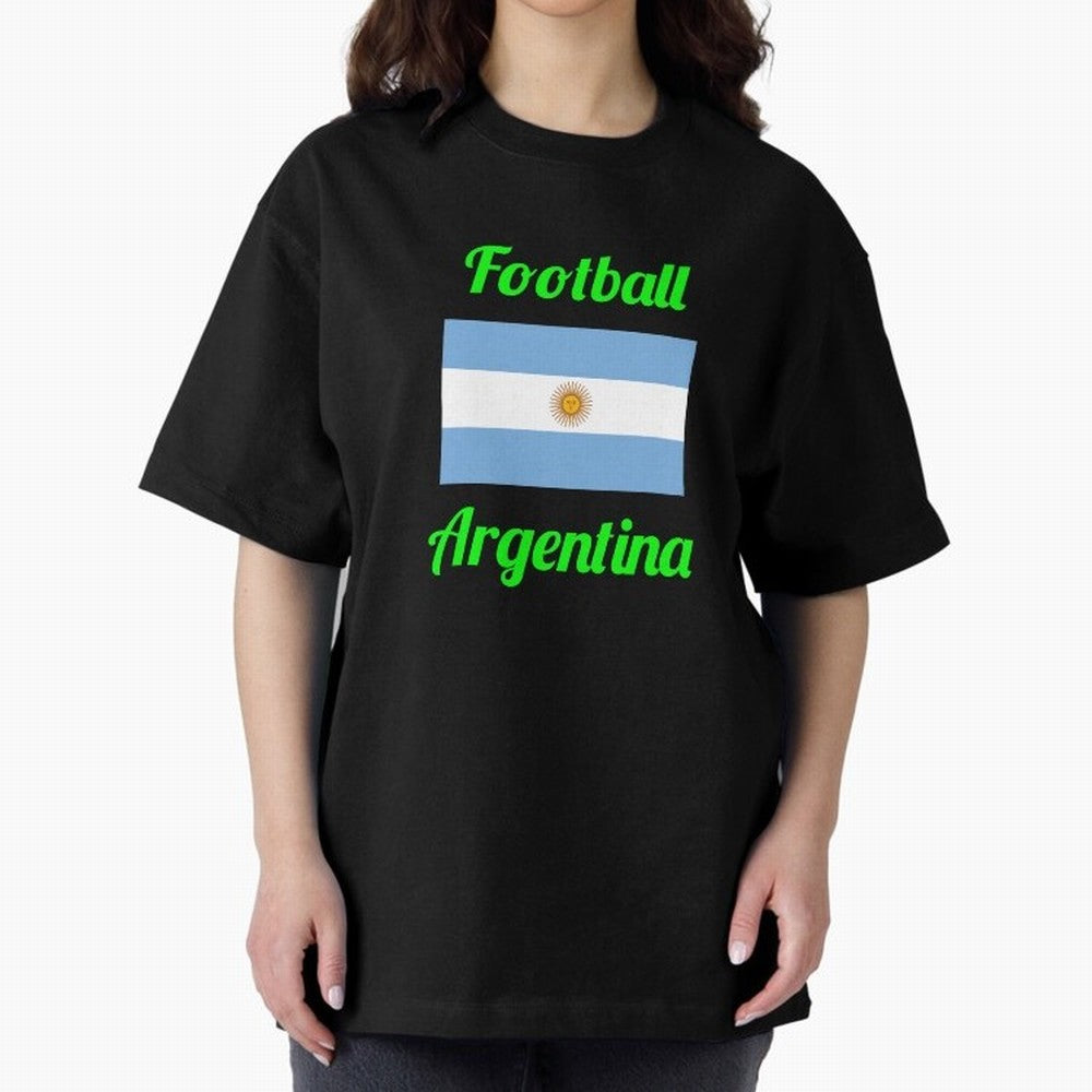 Argentina Football Flag ¨C Albiceleste Soccer Supporter Classic T-Shirt Feel International Energy from FIFA World Cup 2026 USA Canada Mexico Centered on CR7, England and Germany Energy, Supporter Pride, Iconic Celebrations, Legendary Names and