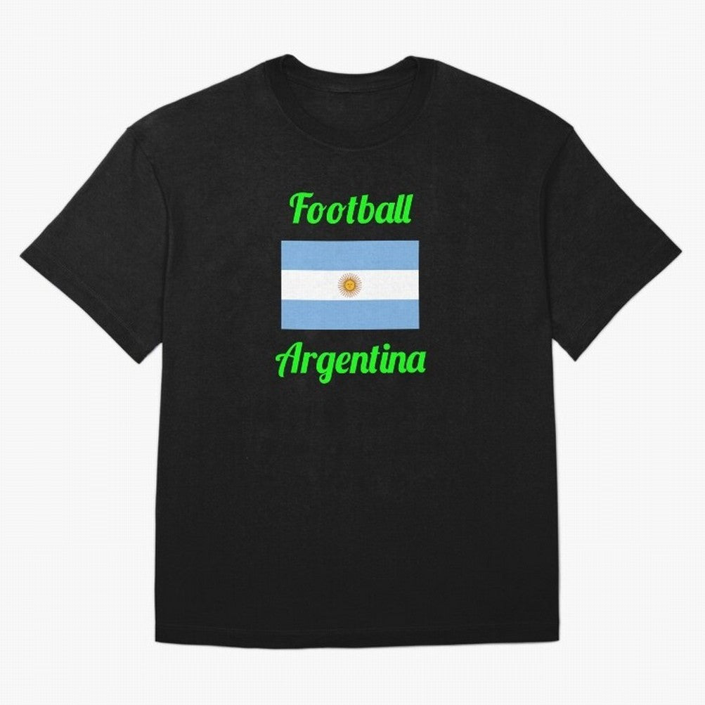 Argentina Football Flag ¨C Albiceleste Soccer Supporter Classic T-Shirt Feel International Energy from FIFA World Cup 2026 USA Canada Mexico Centered on CR7, England and Germany Energy, Supporter Pride, Iconic Celebrations, Legendary Names and