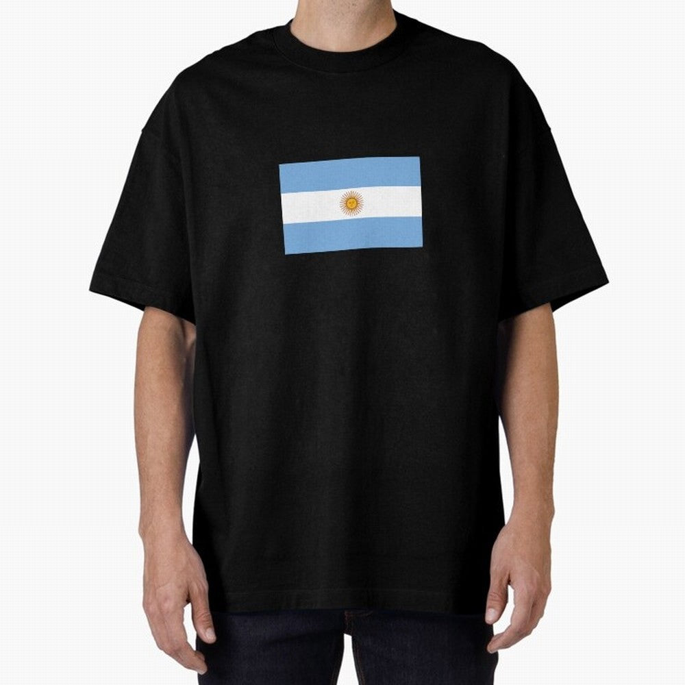 Argentina Football Flag ¨C Albiceleste Soccer Supporter Classic T-Shirt Bring Home Global Football Passion for FIFA World Cup 2026, Connected to Haaland, Portugal, Spain and Germany, Retro Football Energy, Iconic Rivalries, Trophy Chase Drama and