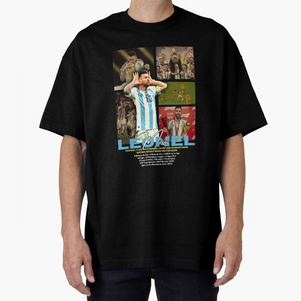 Leonel Messi Qatar World Cup 2022 Classic T-Shirt Spotlight Match Day Hype around FIFA World Cup 2026 Group Stage, Haaland, Brazil, Sports Nostalgia, International Competition, Famous Players and Unforgettable Victories; Great for Watch Parties,