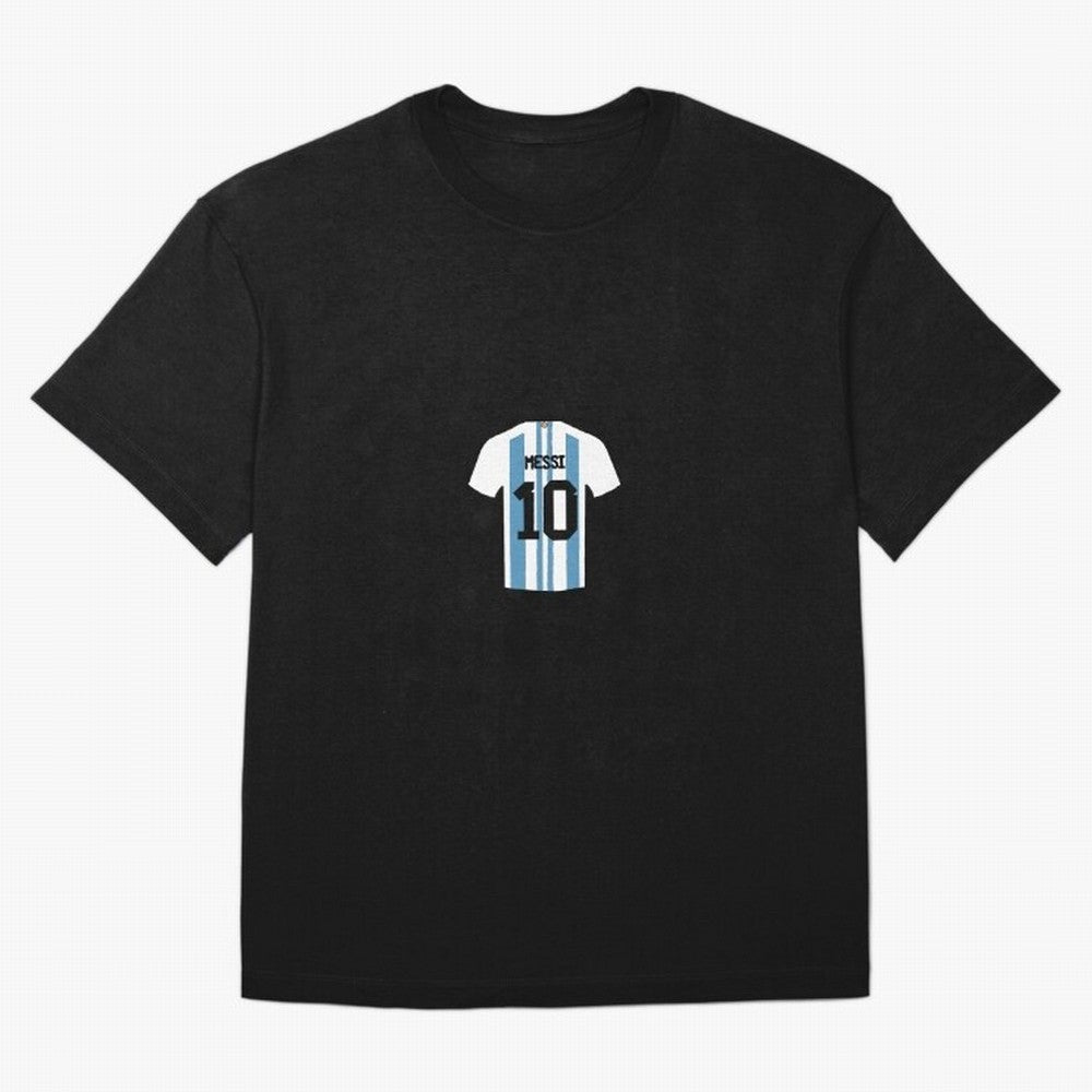 Lionel Messi Number 10 Jersey Illustration Classic T-Shirt Celebrate the Next Chapter of the FIFA World Cup 2026 Journey through Mbappe and Neymar Highlights, Brazil Pride, Champion Mindset, Group Stage Buzz, Knockout Tension and Passionate Fan