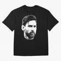 Design Big Face Lionel Messi Classic T-Shirt Enjoy Match Day Hype around FIFA World Cup 2026 USA Canada Mexico, Mbappe and Neymar, England, Stadium Chants, National Pride, Trophy Dreams and Unforgettable Football Memories; Great for Watch Parties,