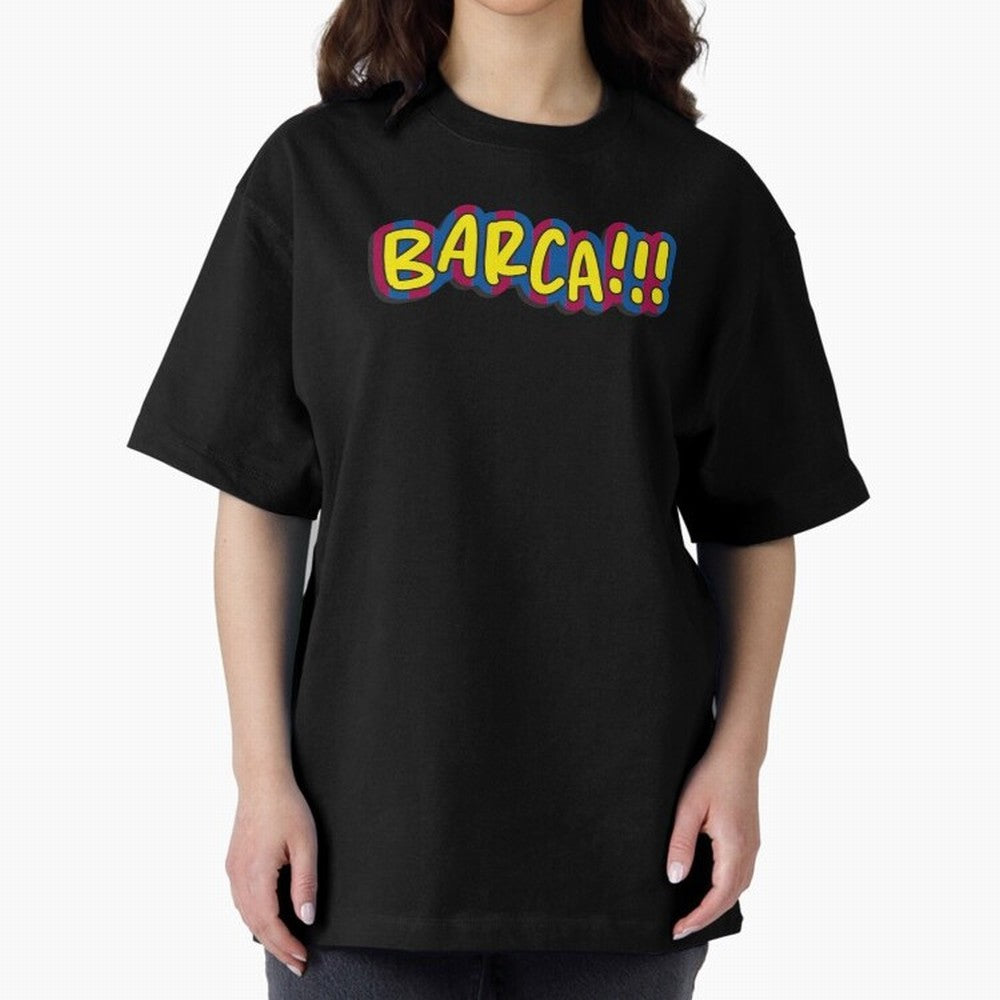 FC Barcelona Barca Oversized T-Shirt Bring Champion Energy into Global Football Passion for FIFA World Cup 2026 Group Stage, Made for CR7 and Messi, France, Global Supporter Spirit, Legendary Goals, National Colors and Tournament Celebration; Ideal