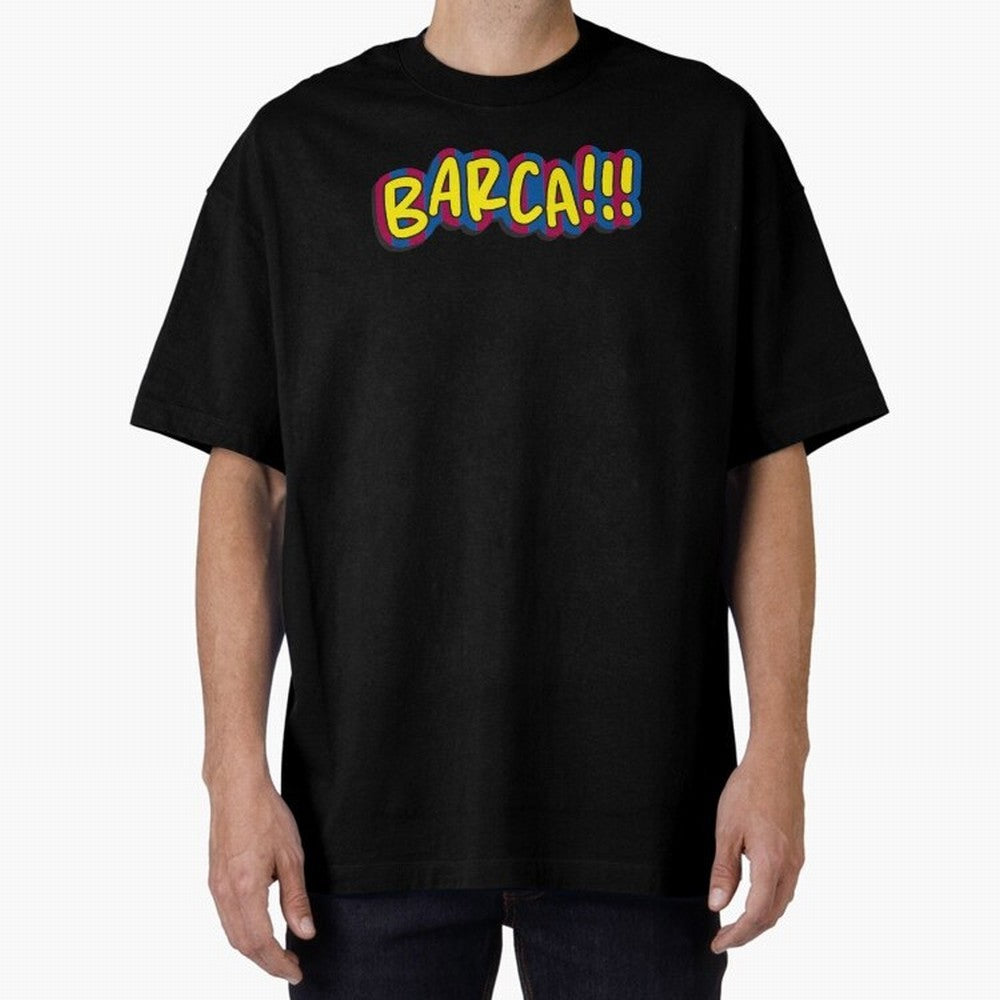FC Barcelona Barca Oversized T-Shirt Bring Champion Energy into Global Football Passion for FIFA World Cup 2026 Group Stage, Made for CR7 and Messi, France, Global Supporter Spirit, Legendary Goals, National Colors and Tournament Celebration; Ideal